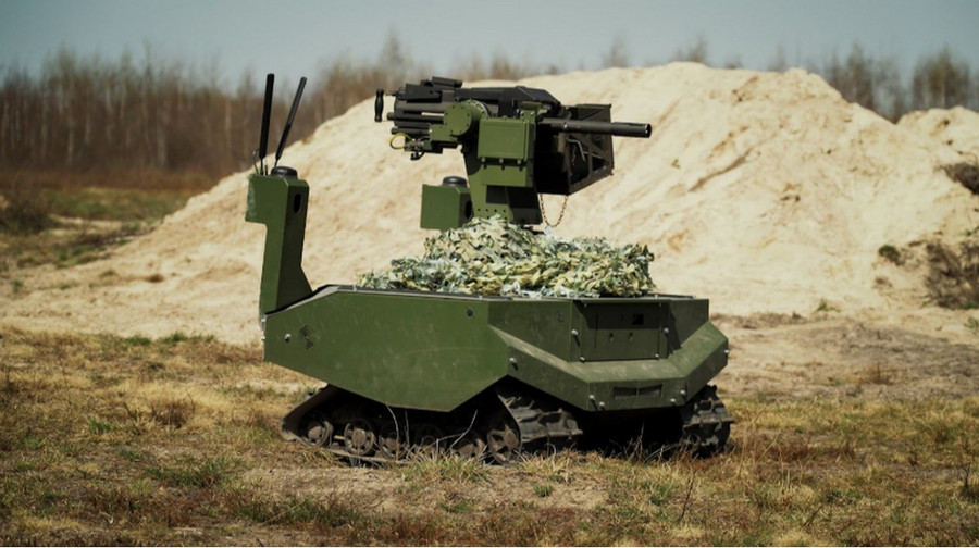 Українську турель Буря успішно інтегрували з наземним роботом Combat Gereon