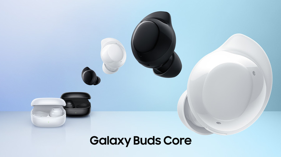 Samsung представила нові бюджетні навушники Galaxy Buds Core