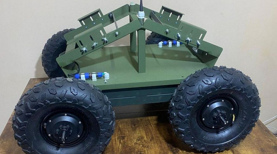 Український наземний робот Спайдер допустили до експлуатації військовими