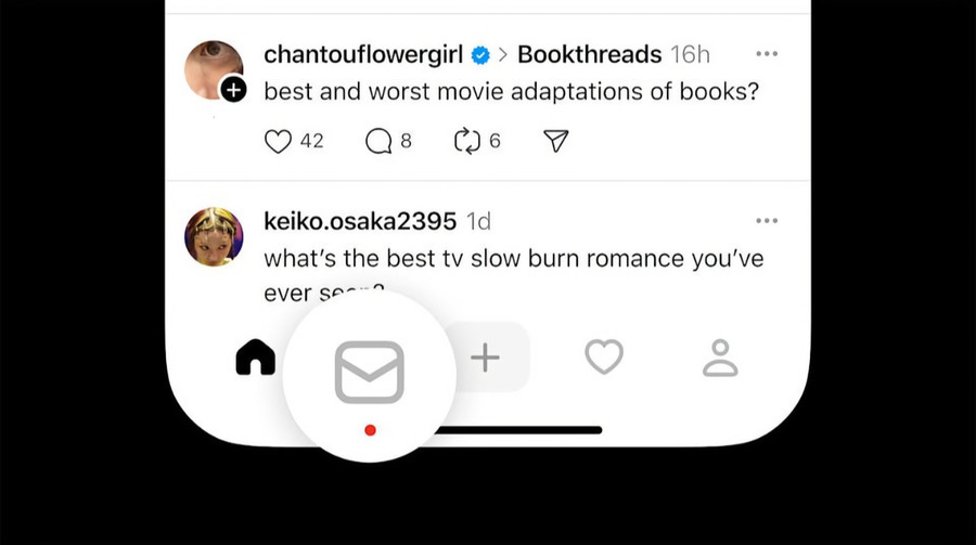В Threads з'являться власні повідомлення — без інтеграції з Instagram