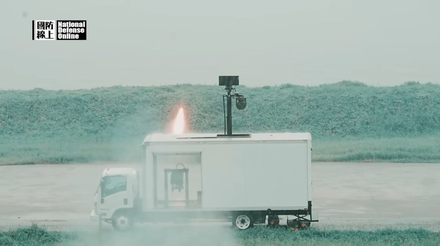 На Тайвані показали пускову установку ракет Hellfire на базі цивільної вантажівки