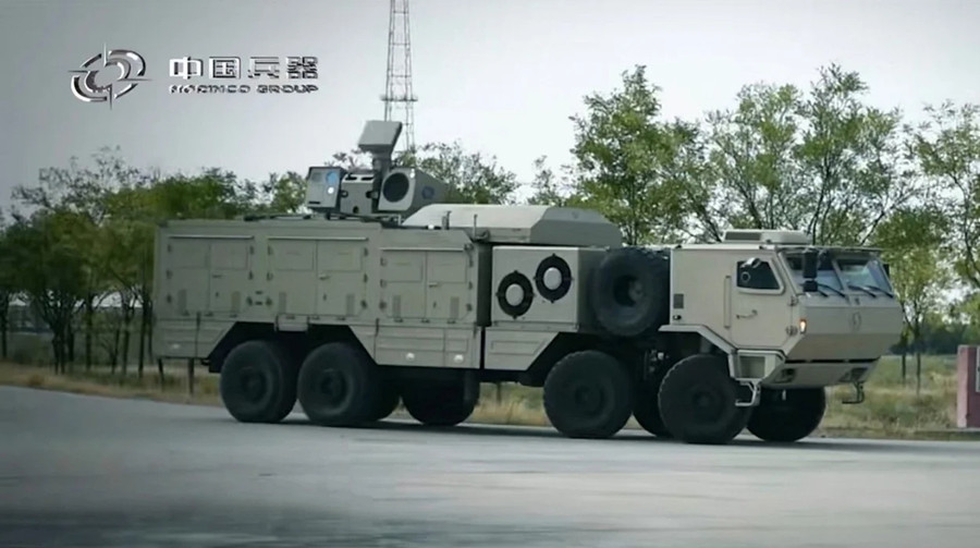 В Китаї показали нову лазерну систему для боротьби з дронами