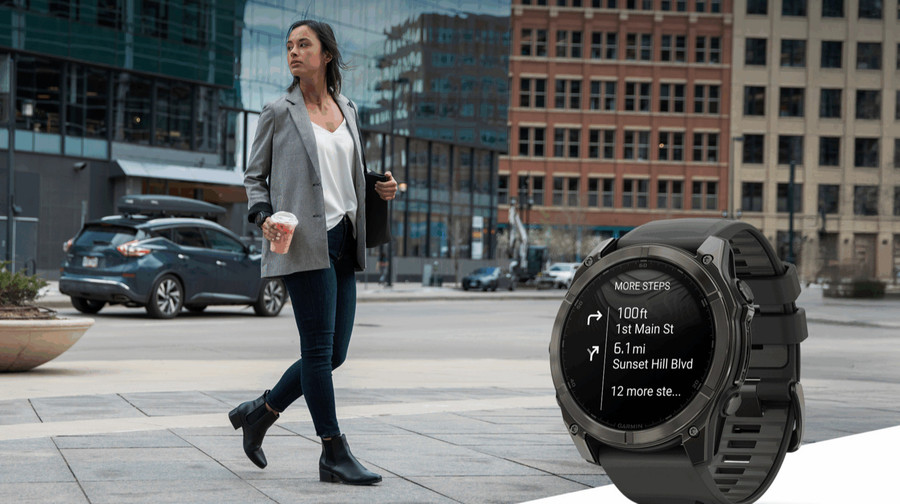 На смартгодинниках Garmin зʼявився додаток Google Maps