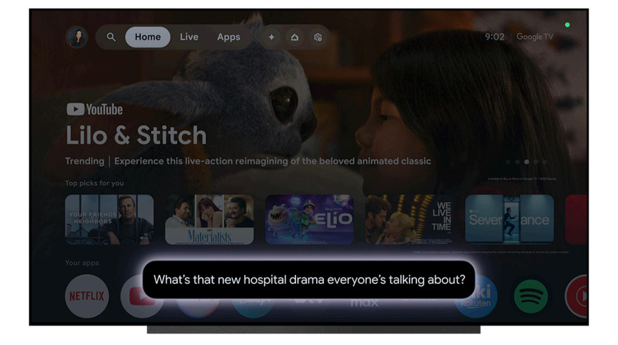 Gemini зʼявився в Google TV, але поки що лише на телевізорах TCL