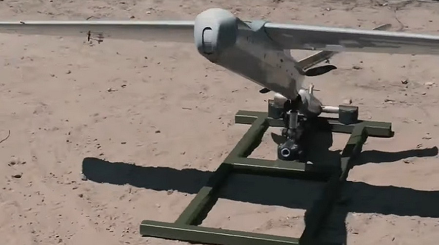 Українські розробники показали пневматичну катапульту для запуску дронів вагою до 6 кг