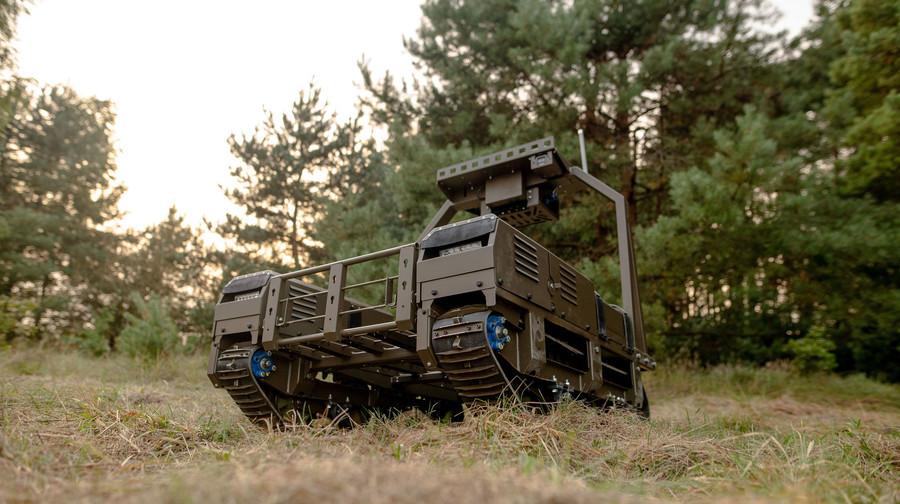 В Україні створили наземний дрон NUMO, який може перевозити до 300 кг вантажу