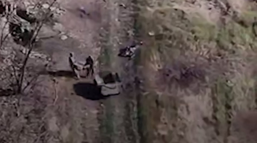 Наземний дрон Змій евакуював пораненого бійця, витримавши підрив на міні та атаку FPV-дрона