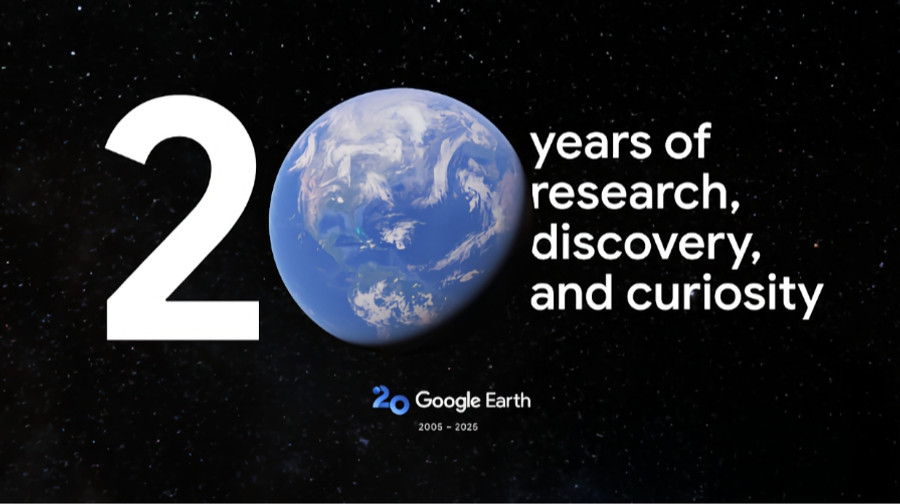 Google Earth 20 років: сервіс отримав функцію перегляду знімків за різні роки