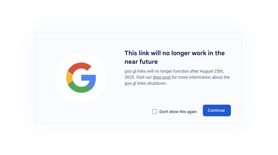 Скороченні посилання goo.gl від Google вимкнуть за місяць
