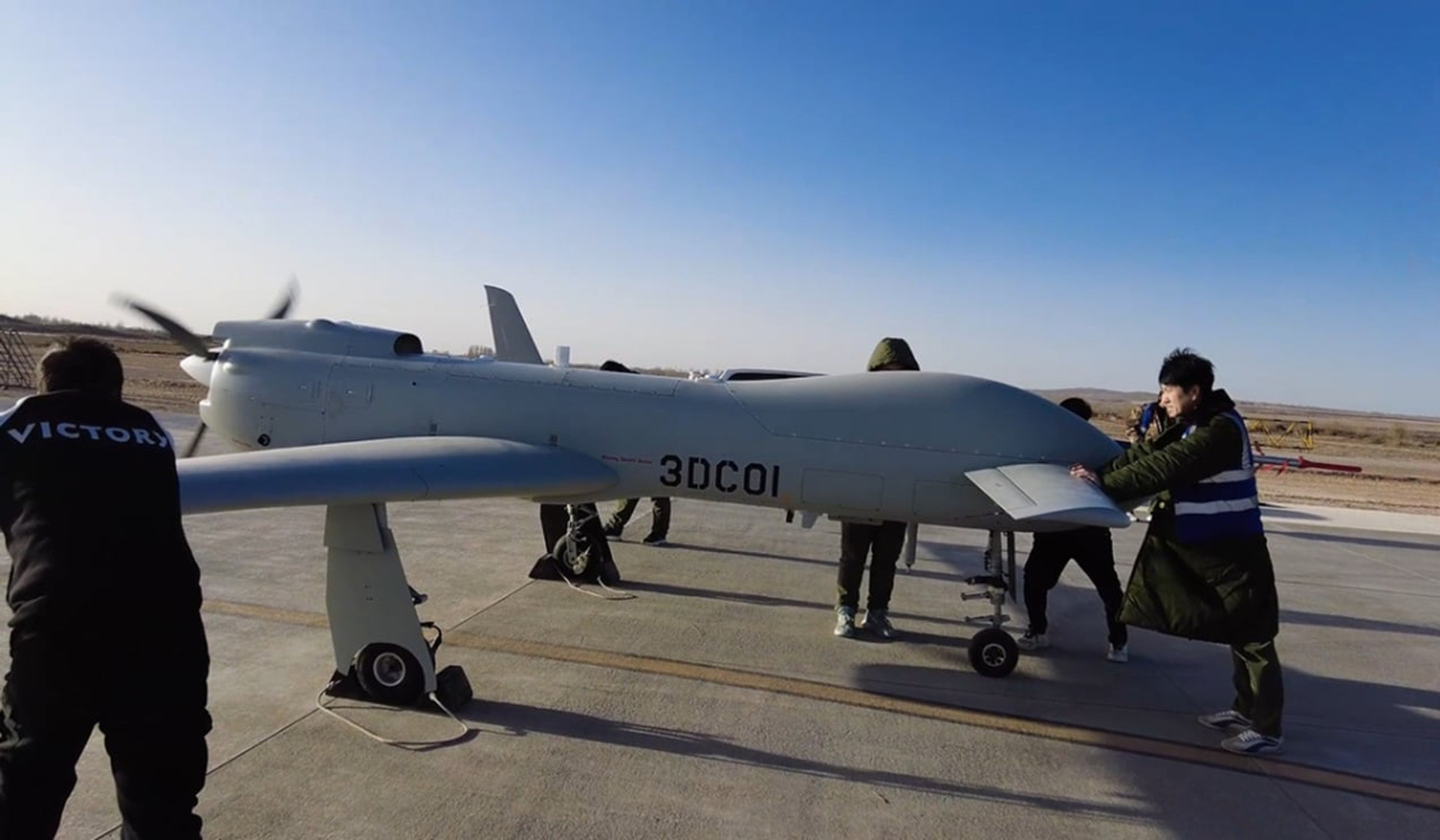 Китайський аналог Bayraktar TB2 — CH-3D